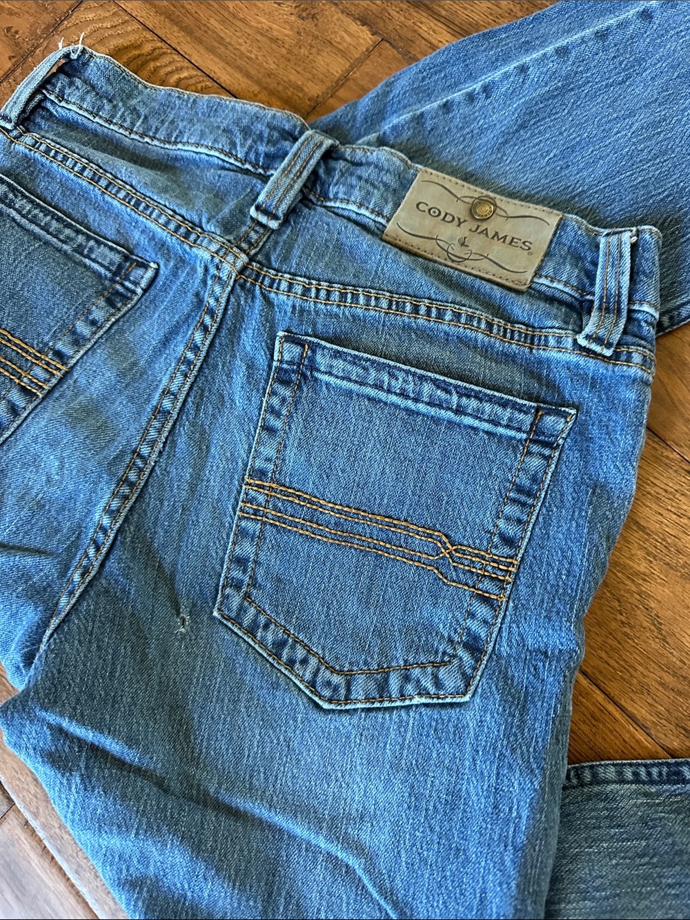 Men’s Cody James Classic Blue Denim Jeans 30 x 32